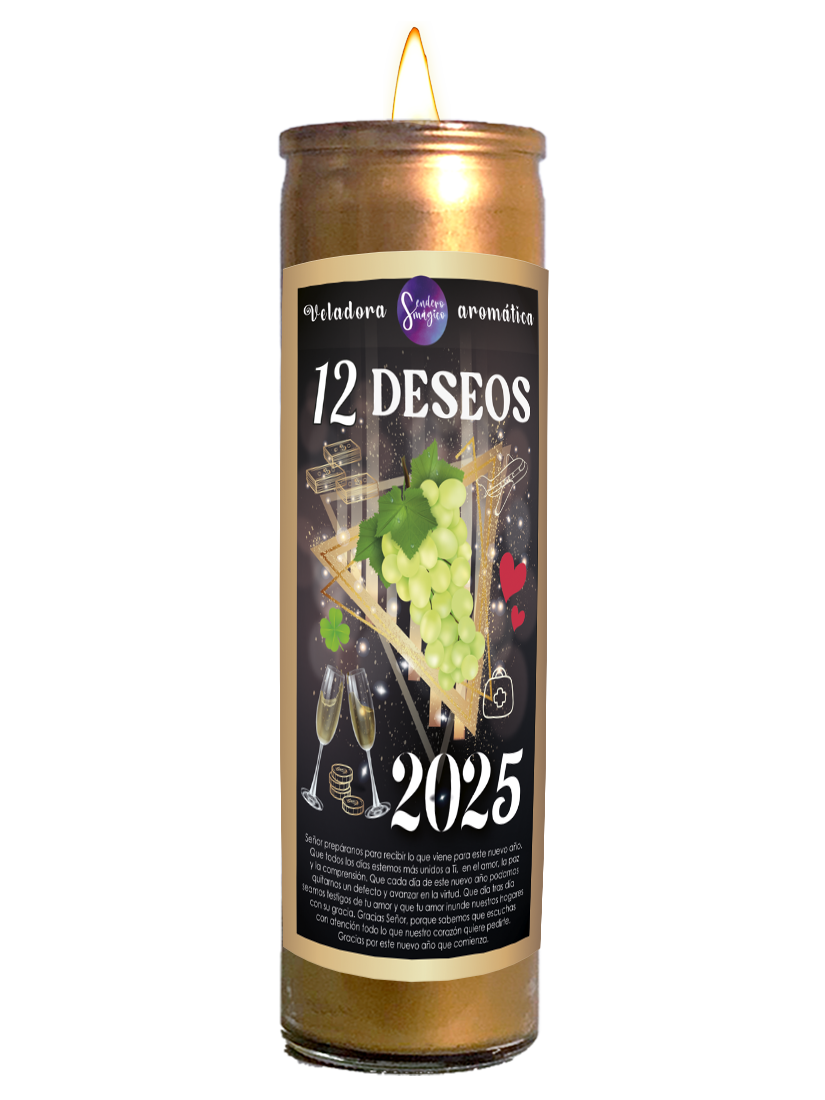 Veladora - 12 Deseos 2025