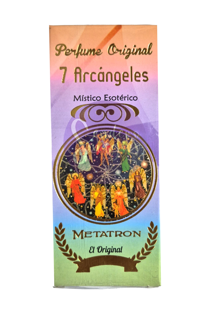 Perfume con Dije - 7 Arcángeles