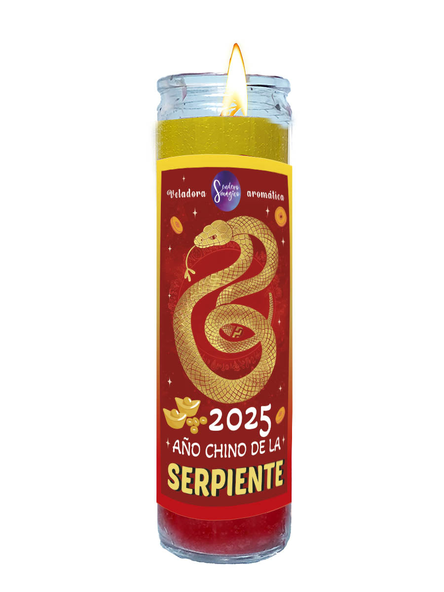 Veladora - Año Nuevo Chino de la Serpiente de Madera