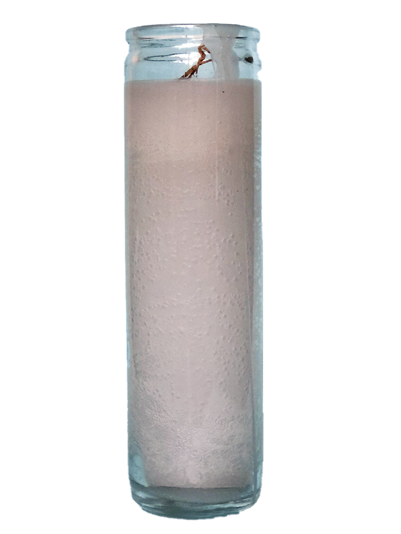 Veladora Lisa Blanca