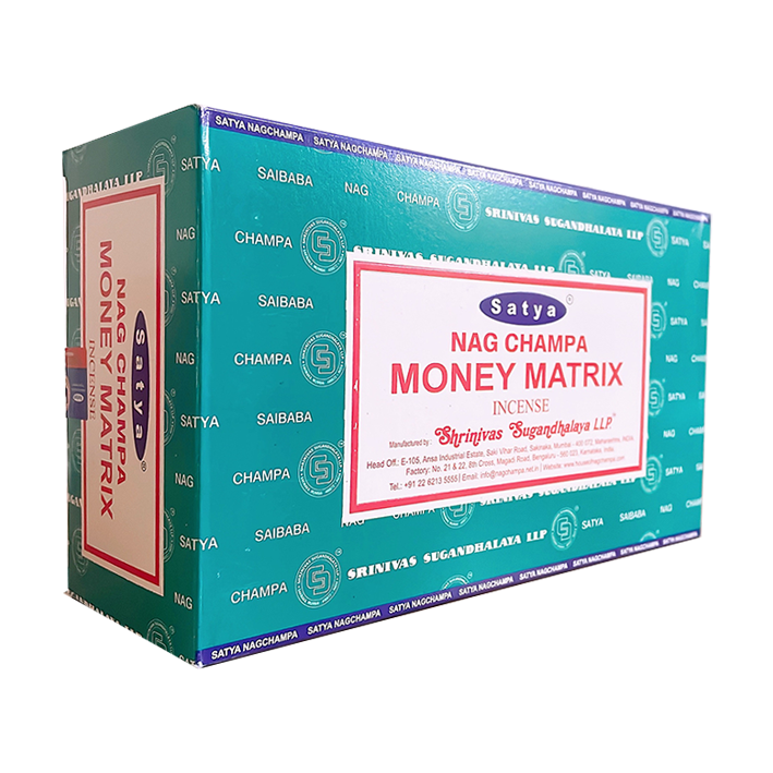 Caja Incienso Money Matrix 180 g