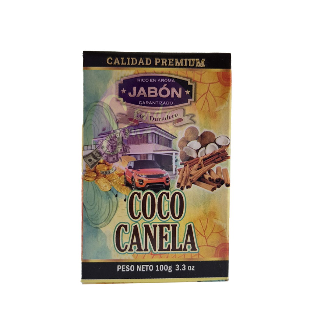 Jabón Floral - Coco y canela