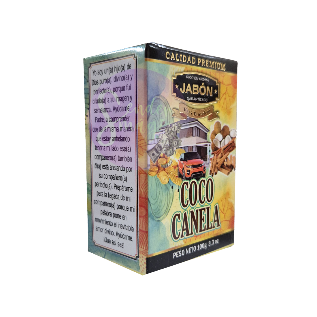 Jabón Floral - Coco y canela