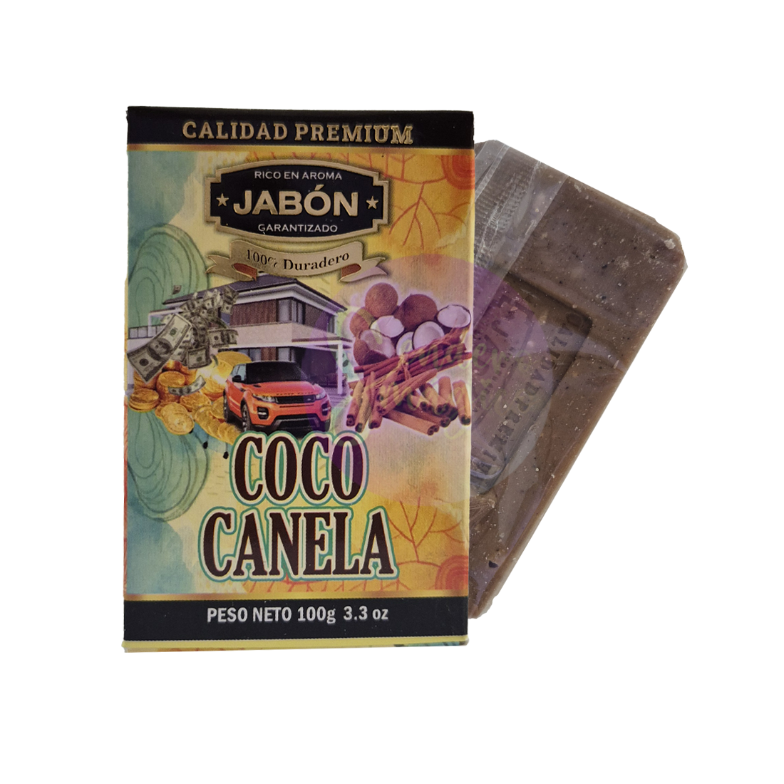 Jabón Floral - Coco y canela