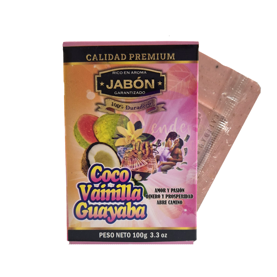 Jabón Floral - Coco, Vainilla y Guayaba