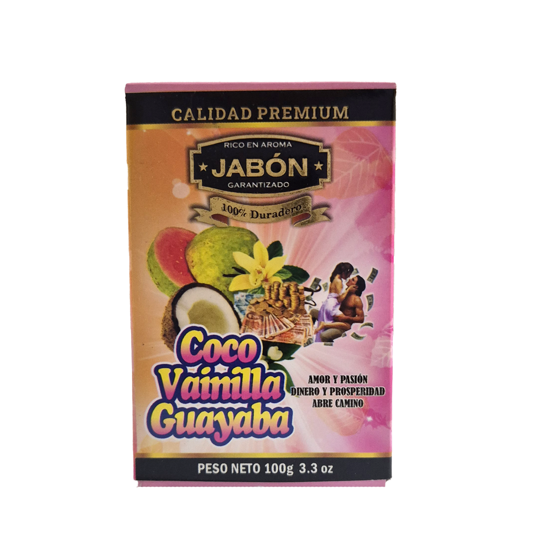 Jabón Floral - Coco, Vainilla y Guayaba