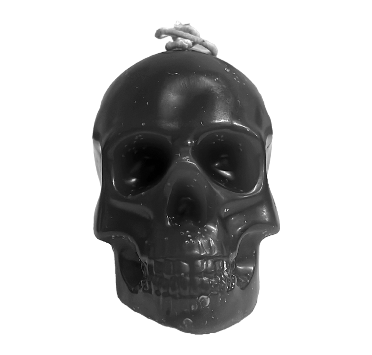 Vela de figura - Cráneo Negro