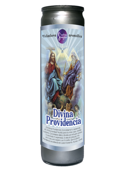 Veladora - Divina Providencia - Plateada