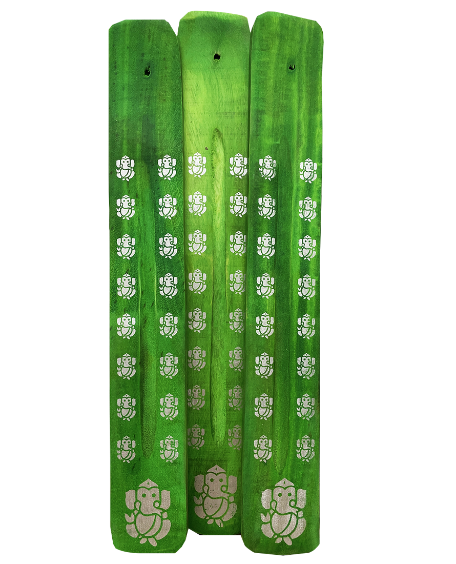 Porta incienso plano de madera