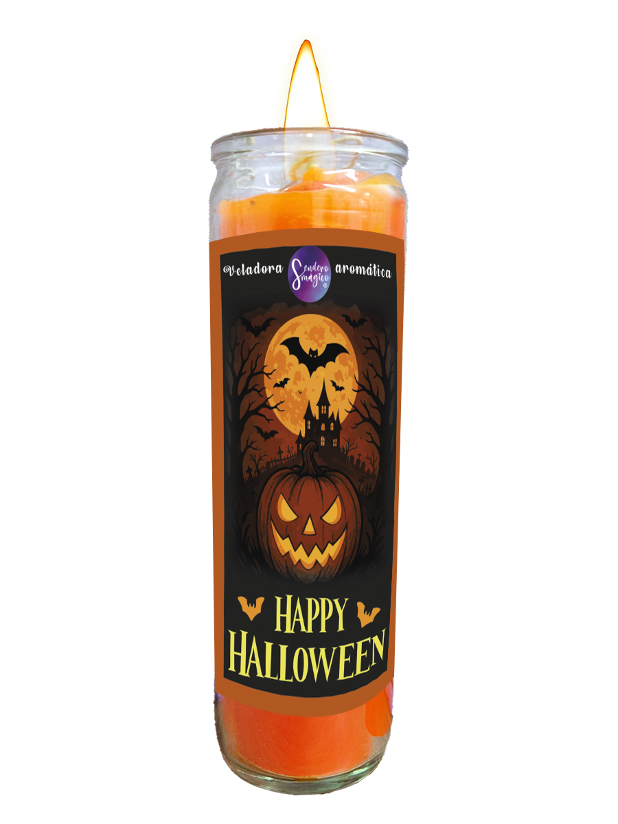 Veladora - Happy Halloween