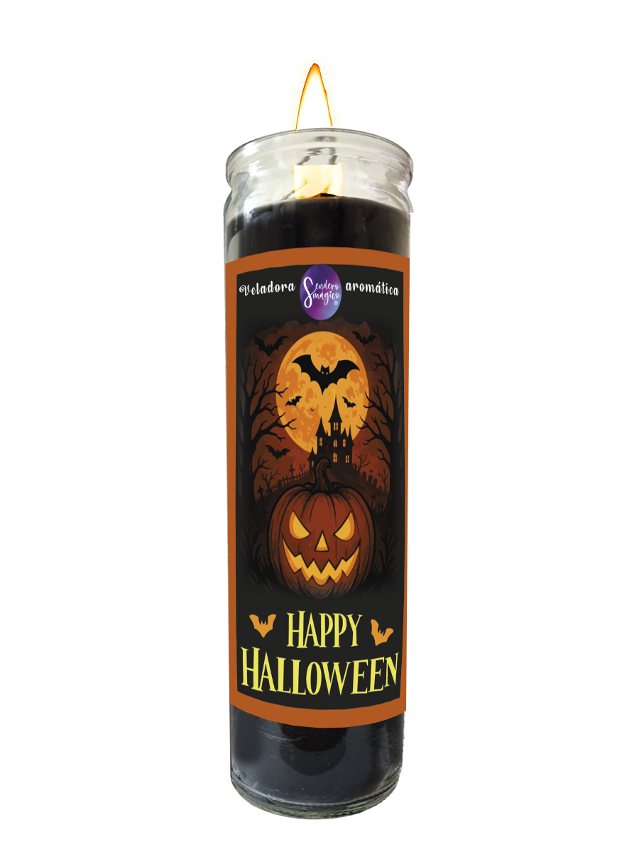 Veladora - Happy Halloween