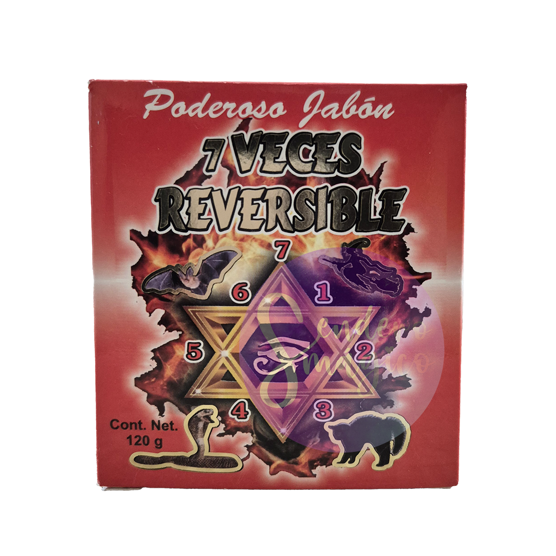 Jabón 7 Veces Reversible - Gitana