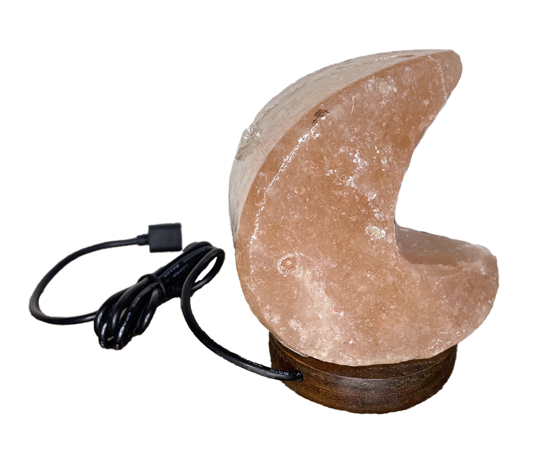 Lámpara Sal del Himalaya - Luna