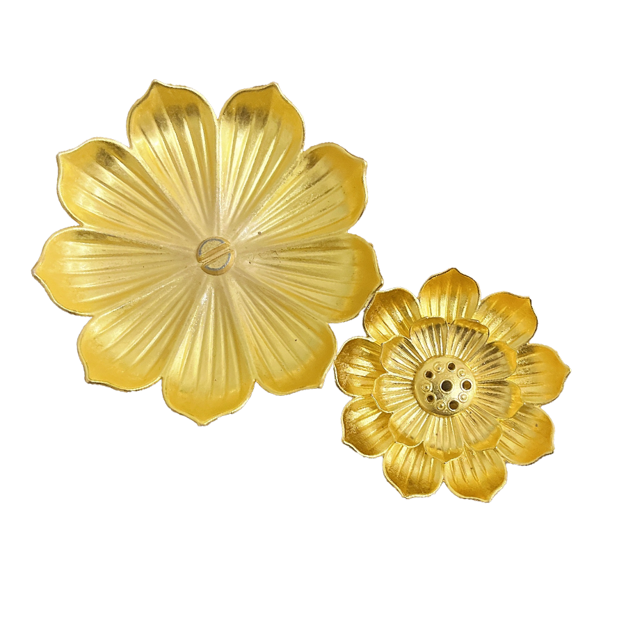 Porta incienso de flor de loto