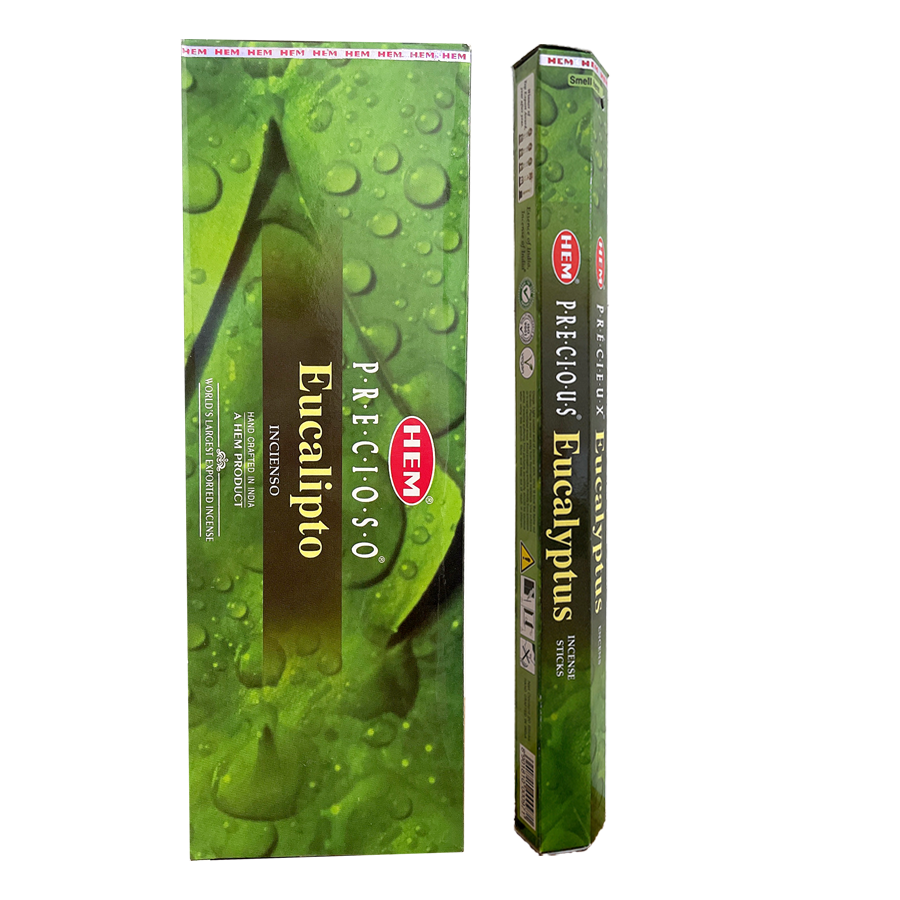 Caja incienso Eucalipto