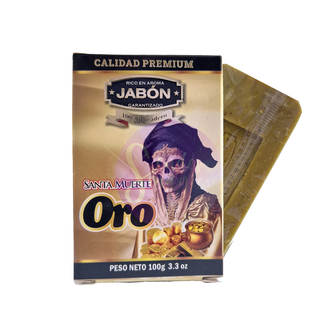 Jabón Floral - Santa Muerte Oro