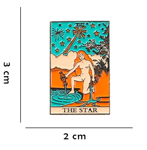 Pin - Mini Tarot The Star/La Estrella