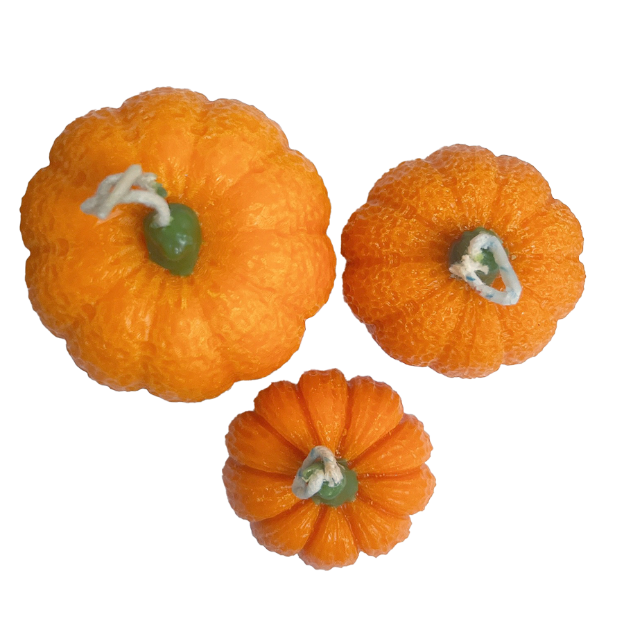 Velas Aromáticas - Kit de mini Calabazas