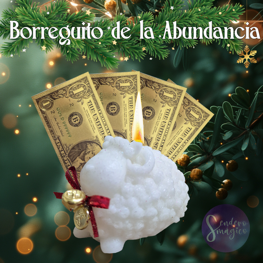 Vela aromática Borreguito de la Abundancia