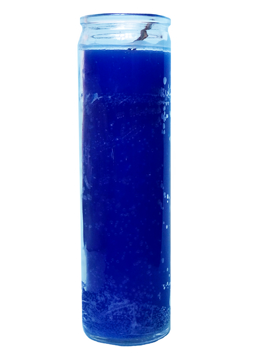 Veladora lisa Azul