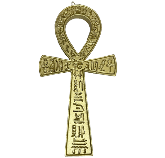 Amuleto de Ankh Dorado