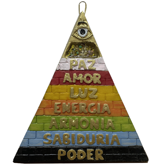 Amuleto - Pirámide de protección