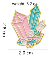 Pin - Cuarzos Pastel