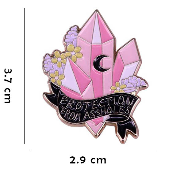 Pin - Cuarzos de Protección