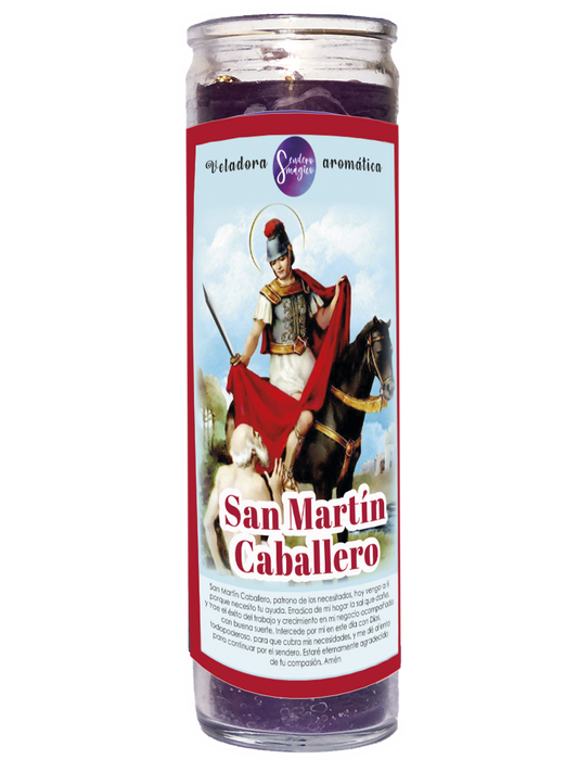 Veladora - San Martin Caballero