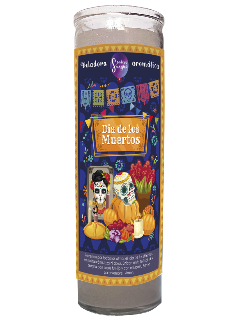 Veladora - Ofrenda Dia de Muertos