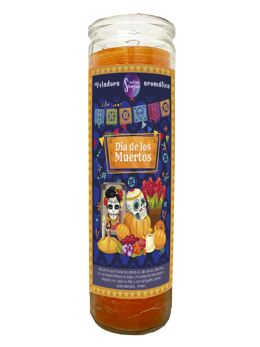 Veladora - Ofrenda Dia de Muertos