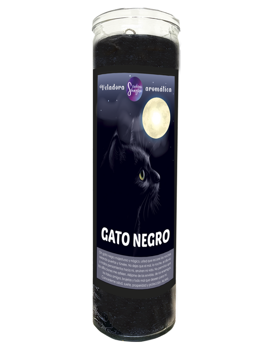 Veladora - Gato Negro
