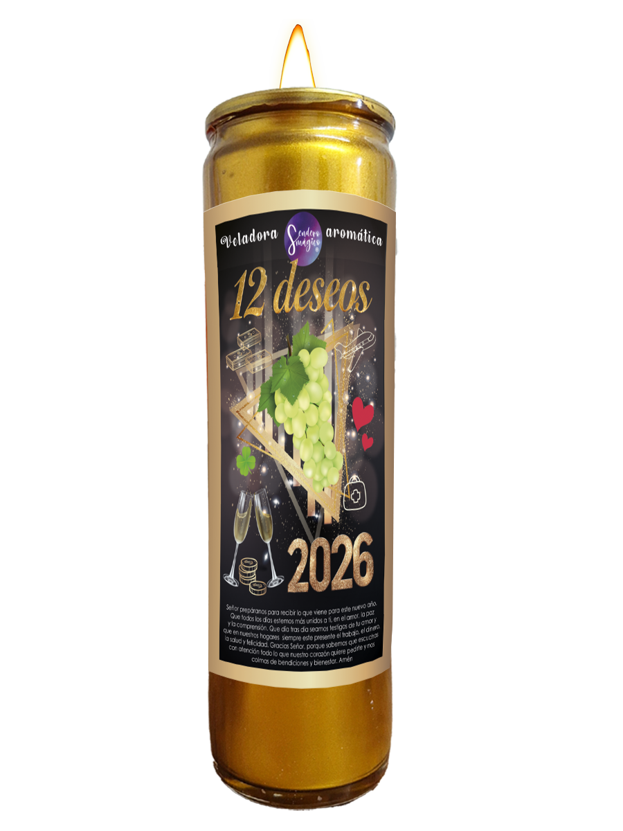 Veladora - 12 Deseos 2026