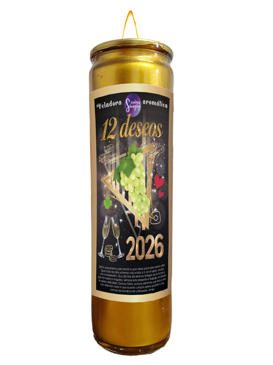 Veladora - 12 Deseos 2026