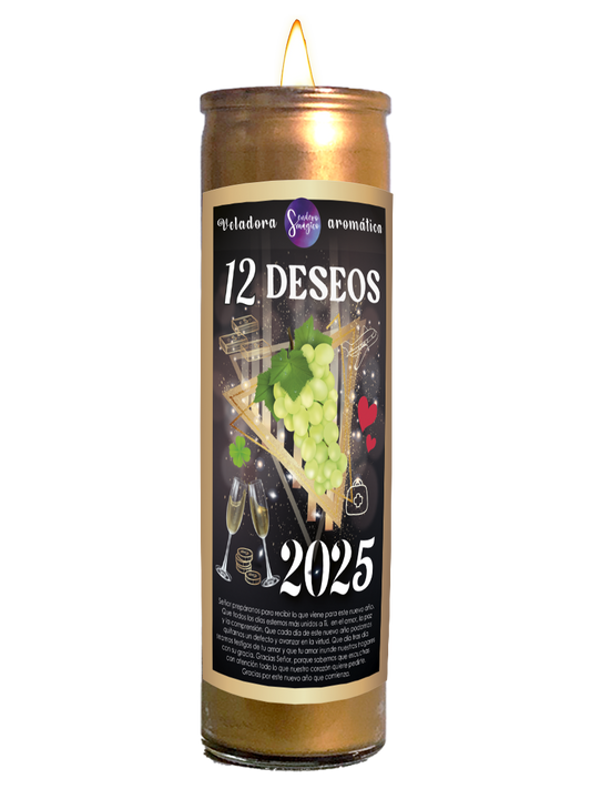 Veladora - 12 Deseos 2025