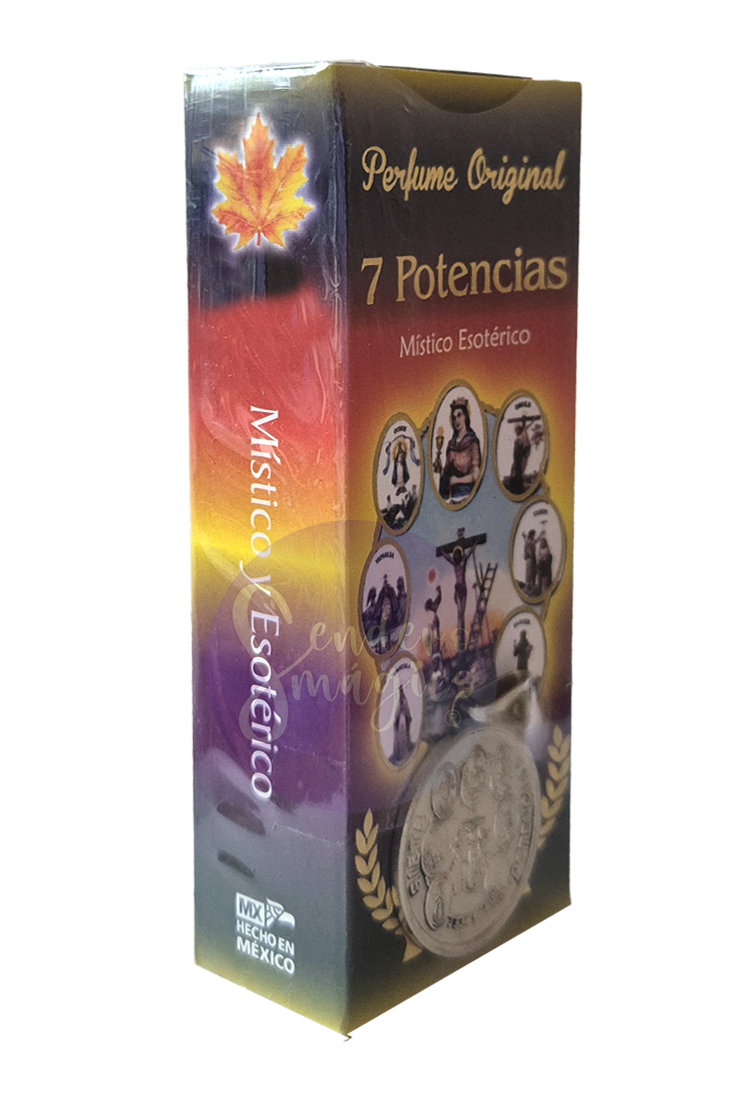 Perfume con Dije - 7 Potencias