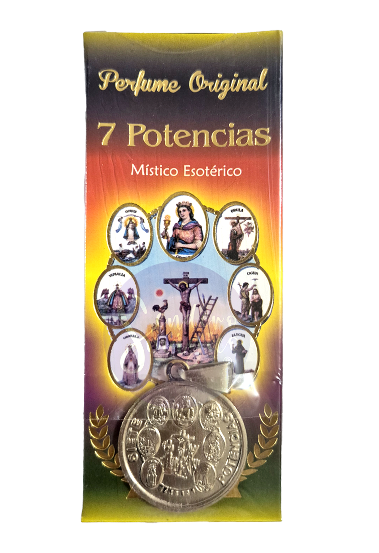 Perfume con Dije - 7 Potencias