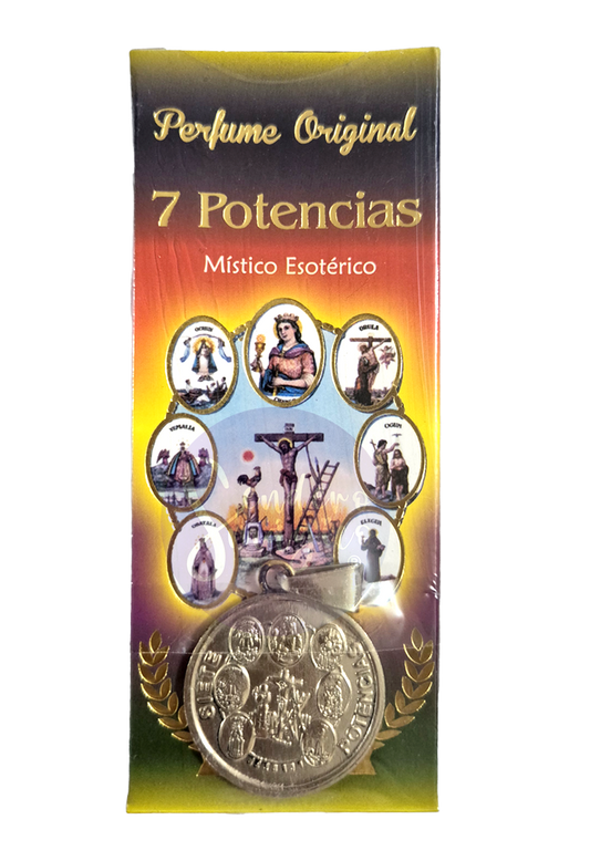 Perfume con Dije - 7 Potencias