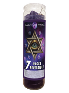 Veladora - 7 Veces reversible