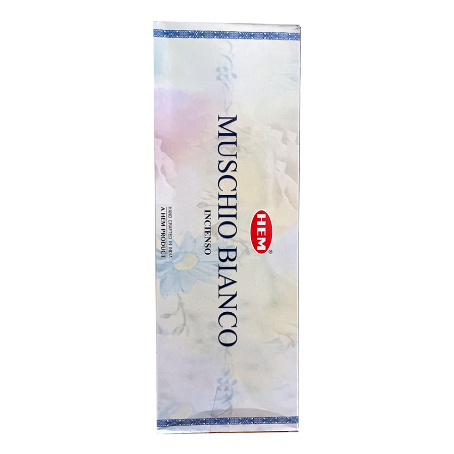 Caja incienso Almizcle Blanco