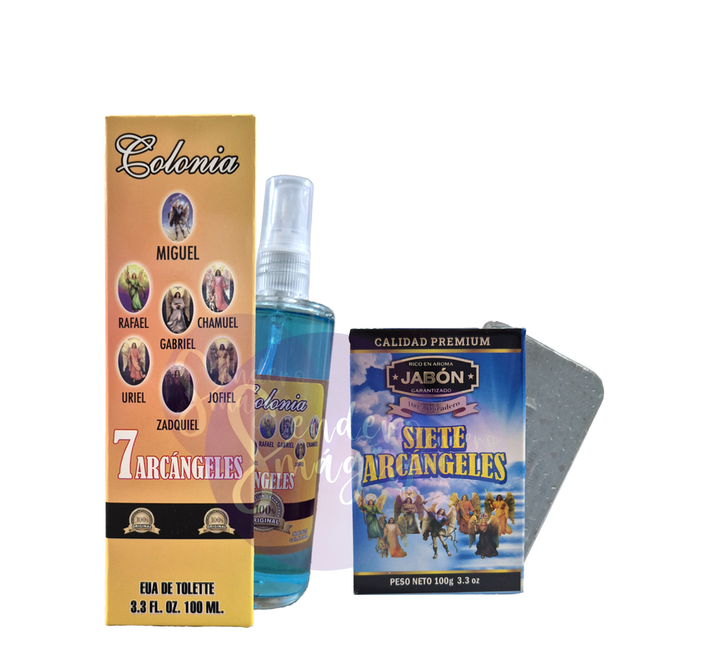 Pack 7 Arcángeles - Jabón + Colonia