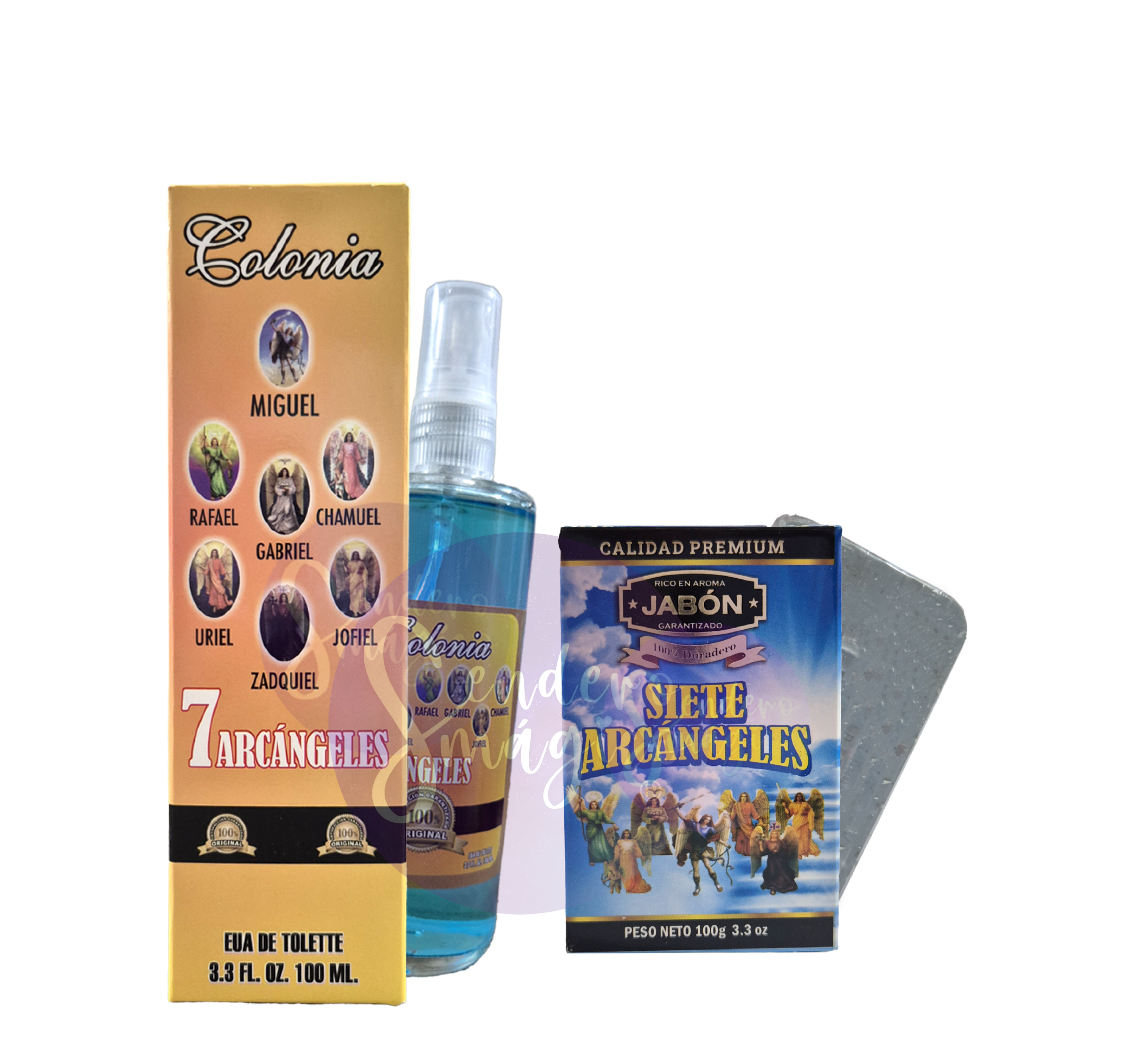 Pack 7 Arcángeles - Jabón + Colonia