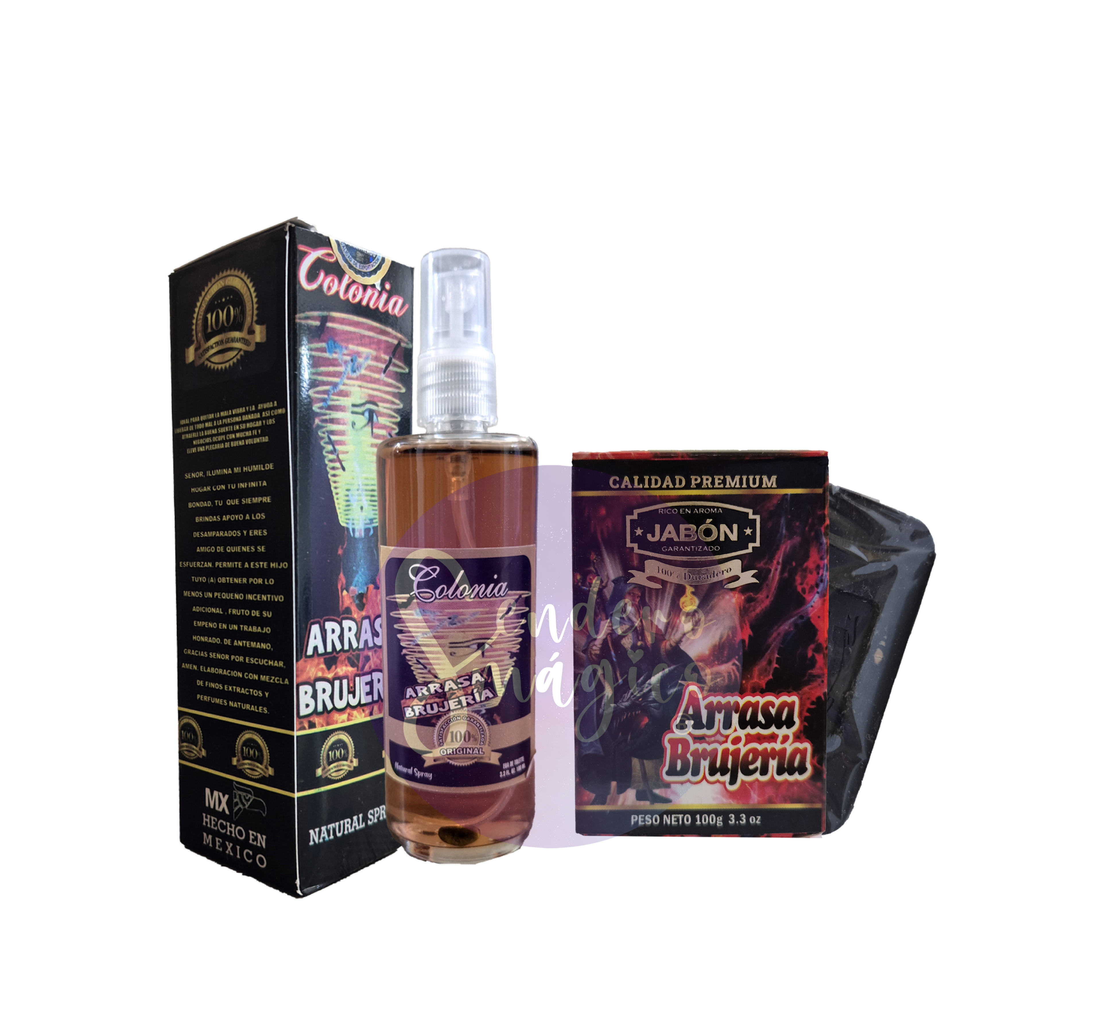 Pack Arrasa Brujería - Jabón + Colonia
