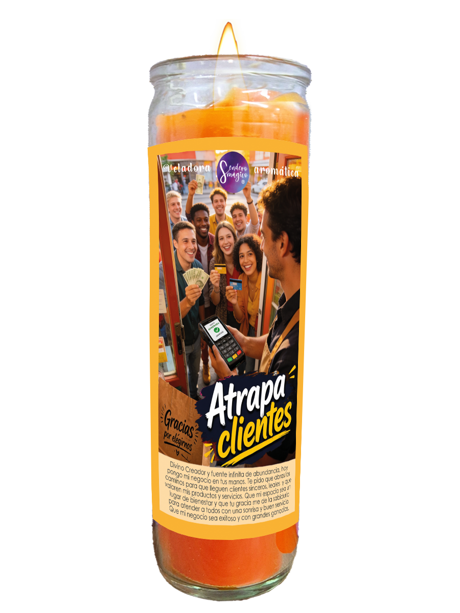 Veladora - Atrapa clientes