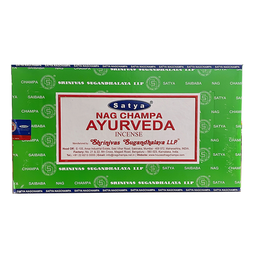 Caja Incienso Aryuveda 180 g