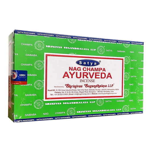 Caja Incienso Aryuveda 180 g