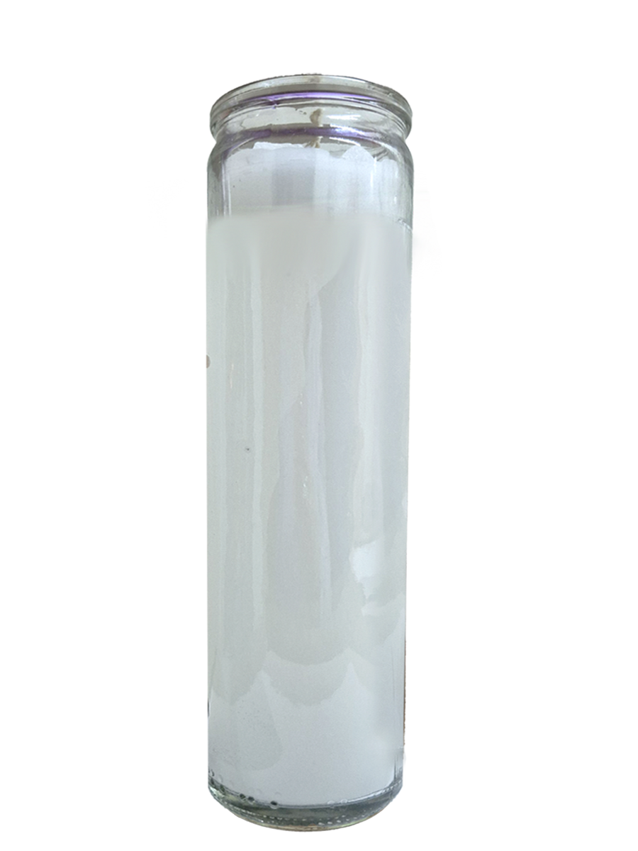 Veladora - Cuarto Rayo - Llama Blanca