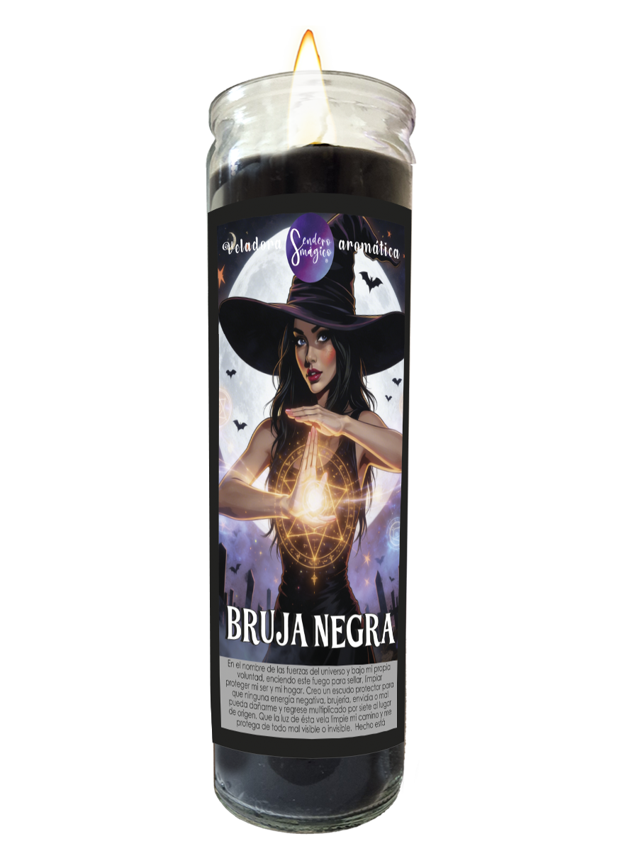 Veladora - Bruja Negra