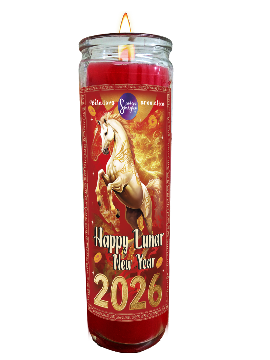Veladora - Año Nuevo Chino del Caballo de Fuego