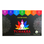 Caja inciensos 7 Chakras Ayurvedic